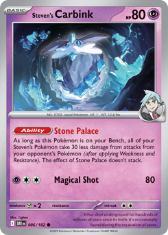 sv10 sv10-86-Steven's Carbink