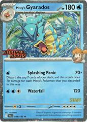 sv10-49-Misty's Gyarados-pc-Stamped Staff